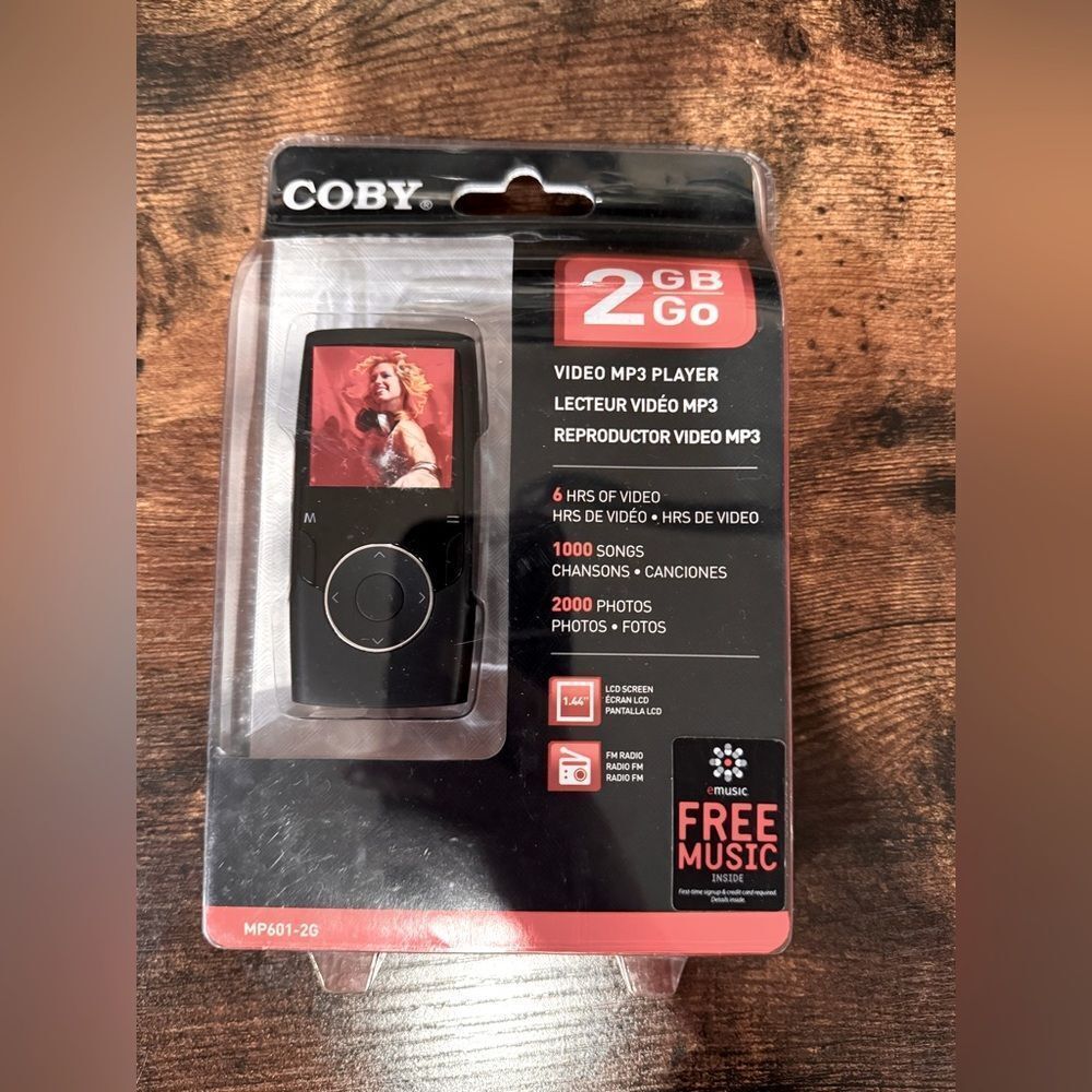 Coby 2GB Video MP3 Player